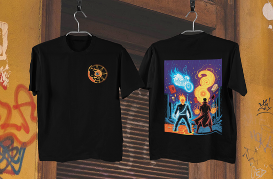 “Hellfire &amp; Mystics” (Limited Edition Back Print T-shirt)